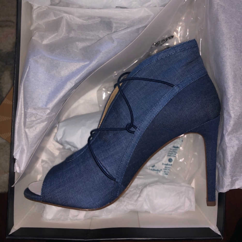 Got It Love It Denim heels
